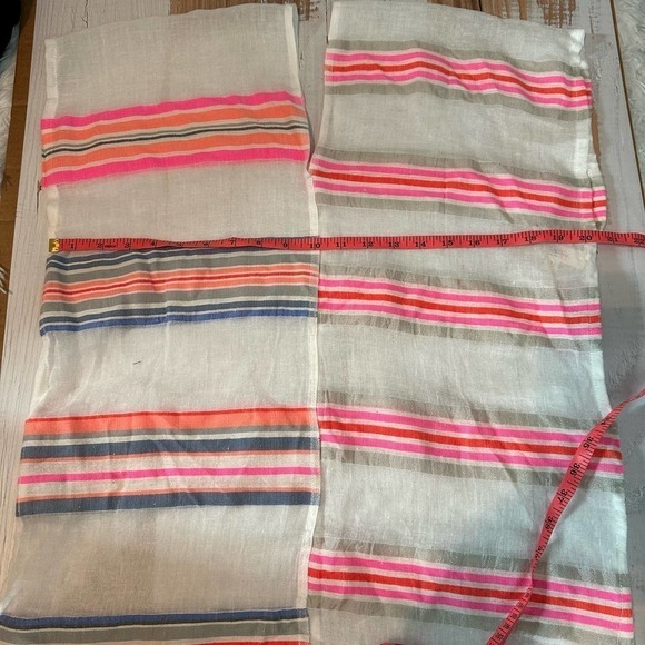 Lemlem V Neck Cotton Gauze Tunic Swim Cover Up Size Small - Picture 4 of 5